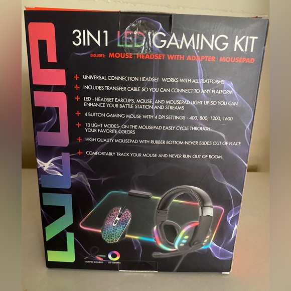 3 in 1 LED Gaming Kit - Picture 3 of 8